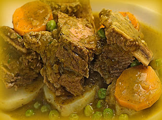 Seco de res a la chiclayana Seco de res a la chiclayana