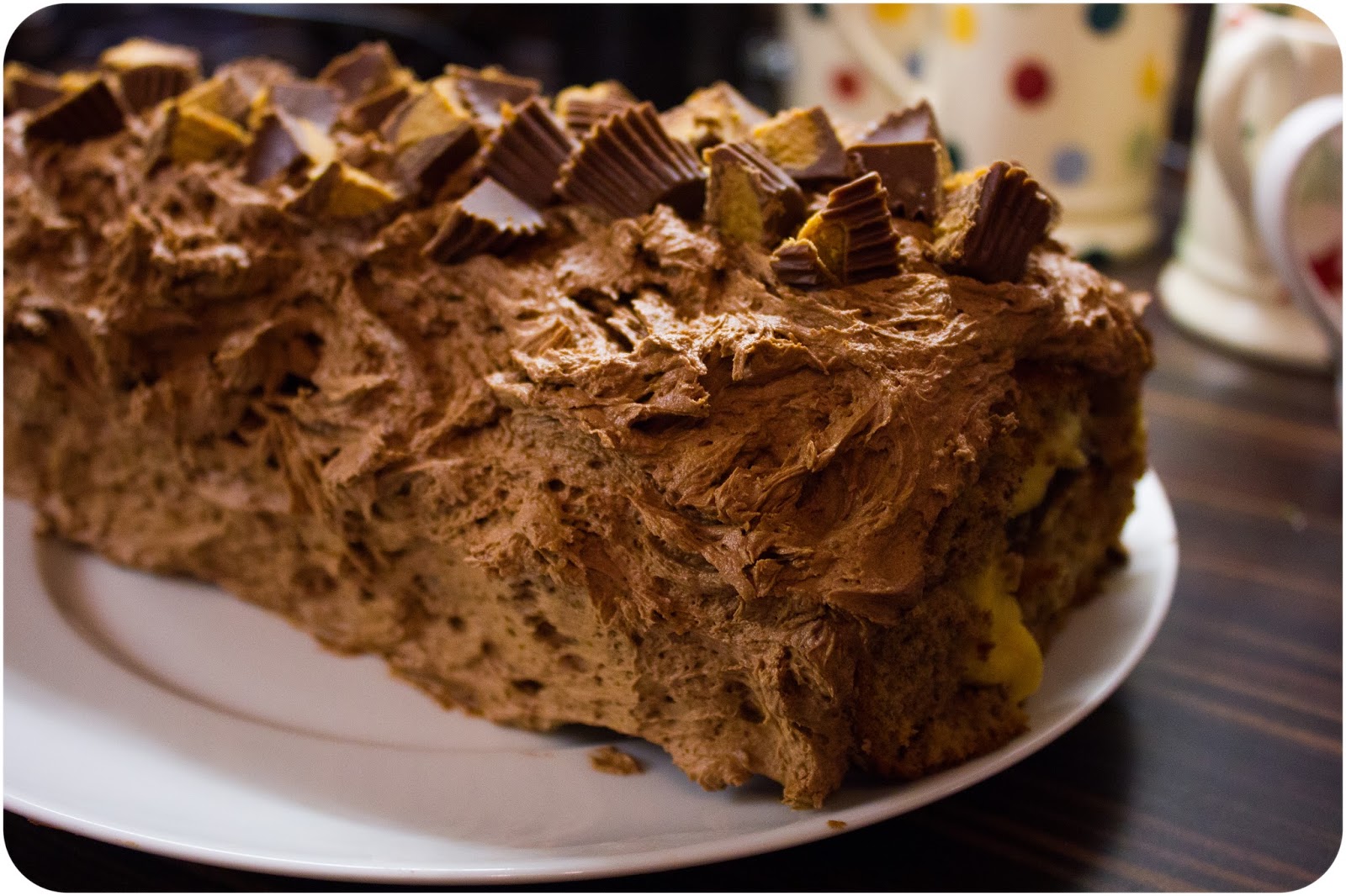 Cupcake Crazy Gem! Chocolate & Peanut Butter Yule Log