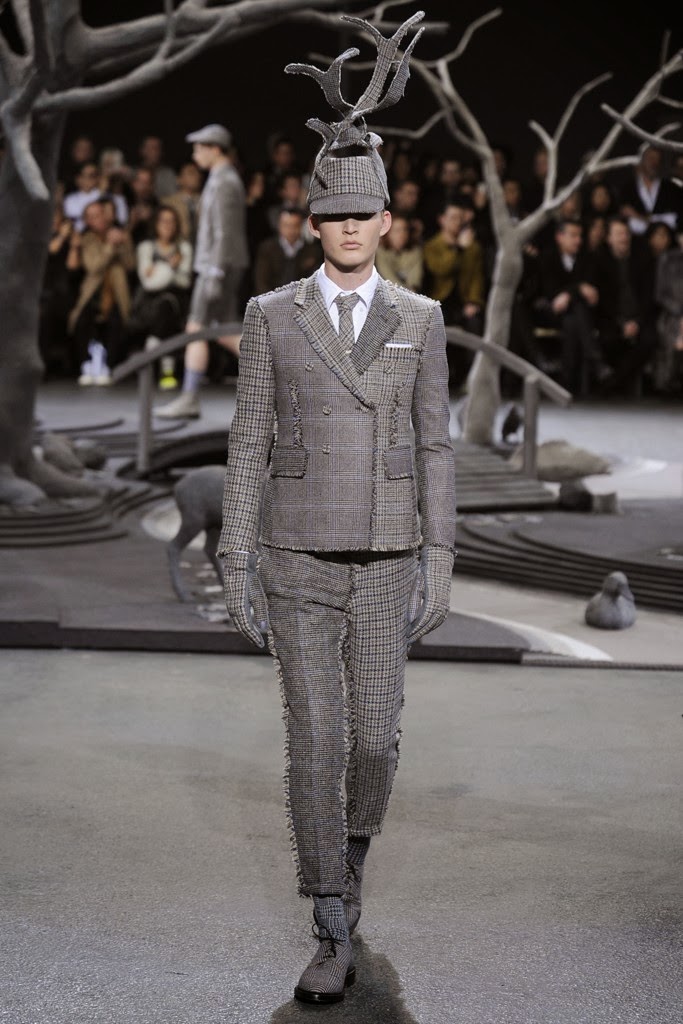 PARIS FASHION WEEK THOM BROWNE Suits & Shirts Suits & Shirts