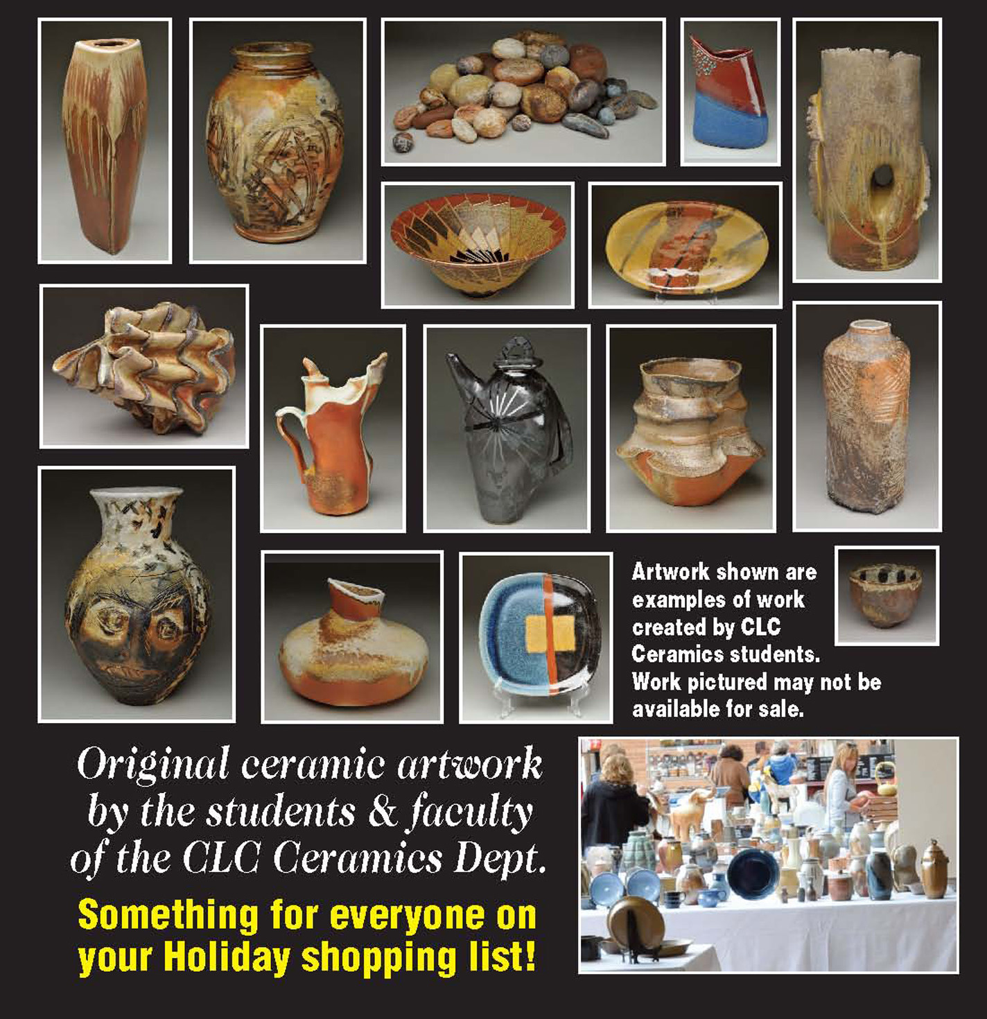 Artcetera Gallery Blog CLC Ceramic Sale