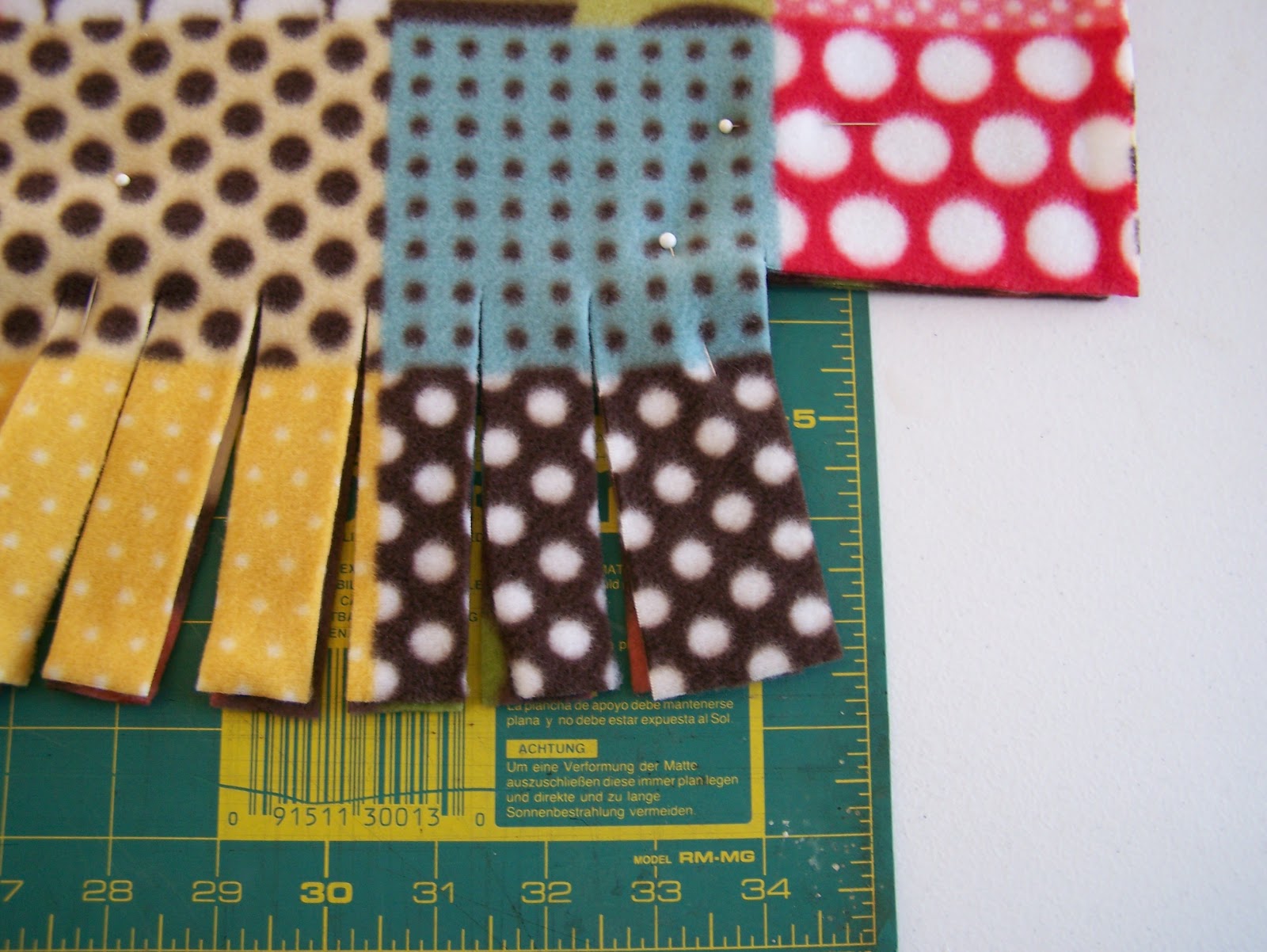 How to make a No Sew Tie Blanket Daily Dish Magazine