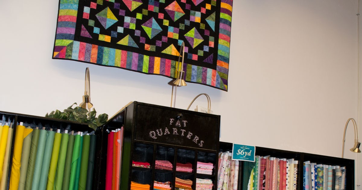 Purple Panda Quilts Quilt Shop Spotlight Quilt in a Day