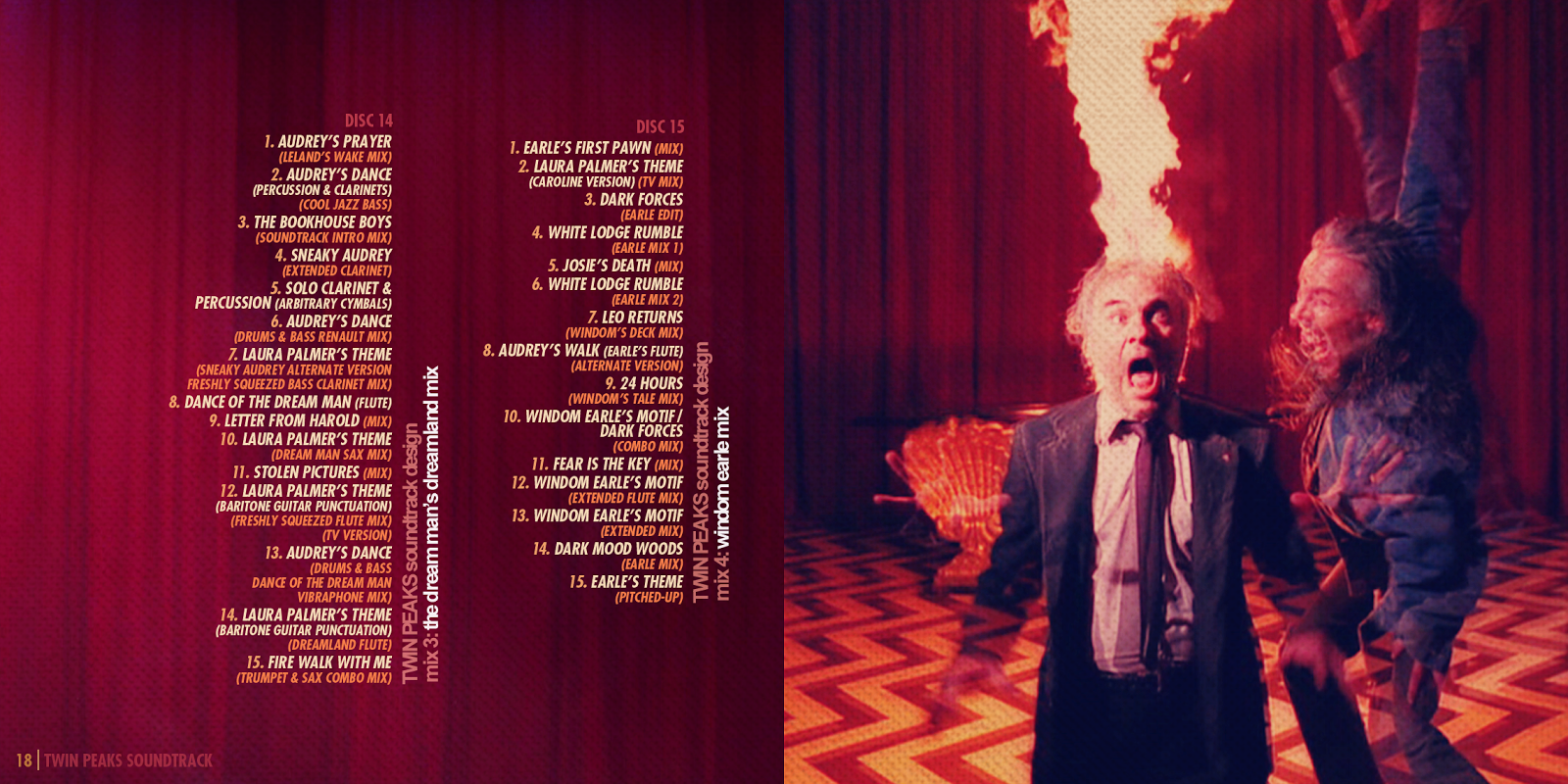 TWIN PEAKS SOUNDTRACK DESIGN TWIN PEAKS COMPLETE SOUNDTRACK