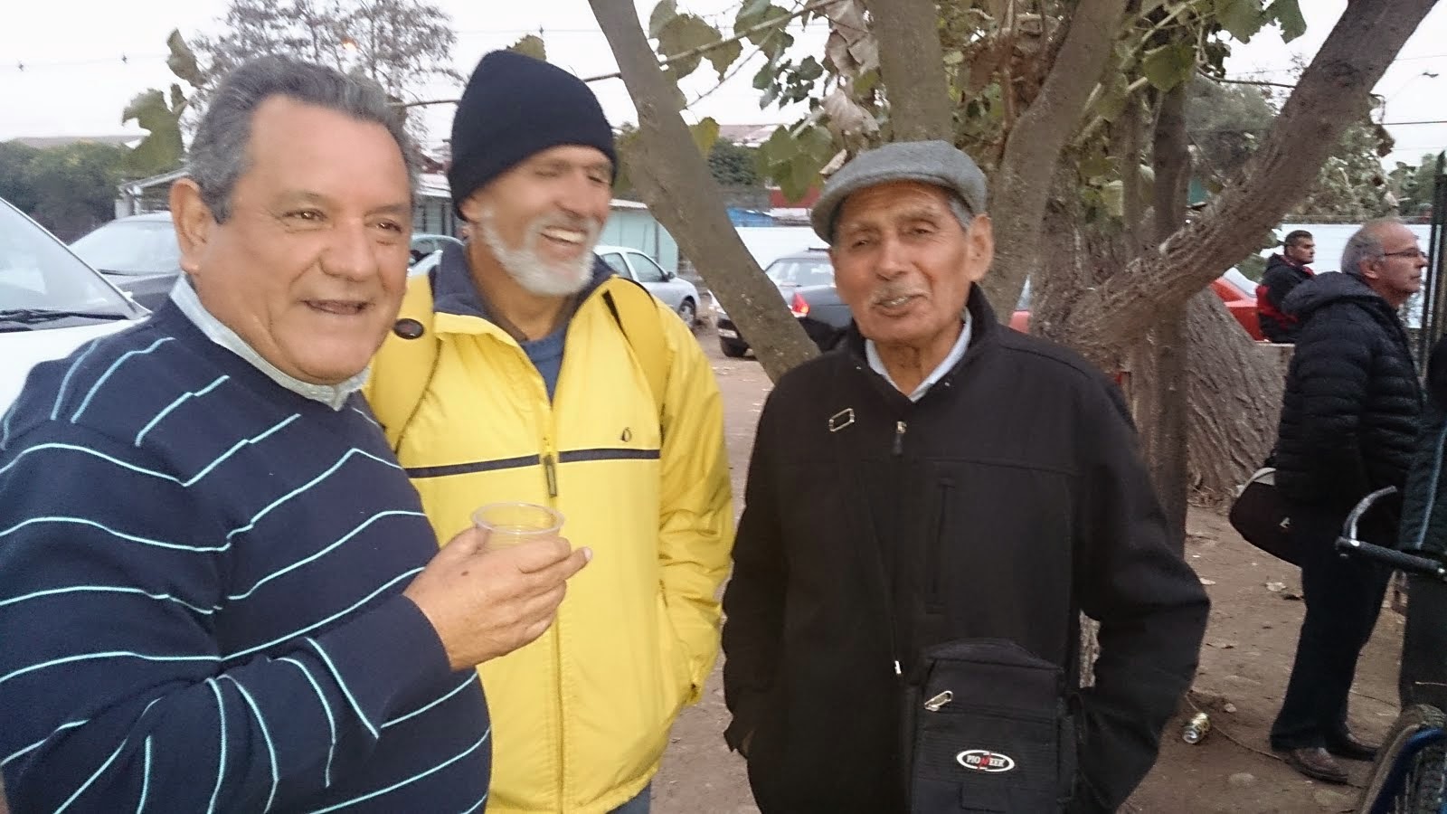 entrenador, jugador e hincha