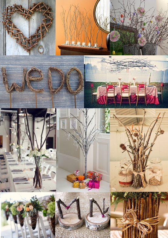 Twig Wedding Decoration Ideas WeddingDecorations