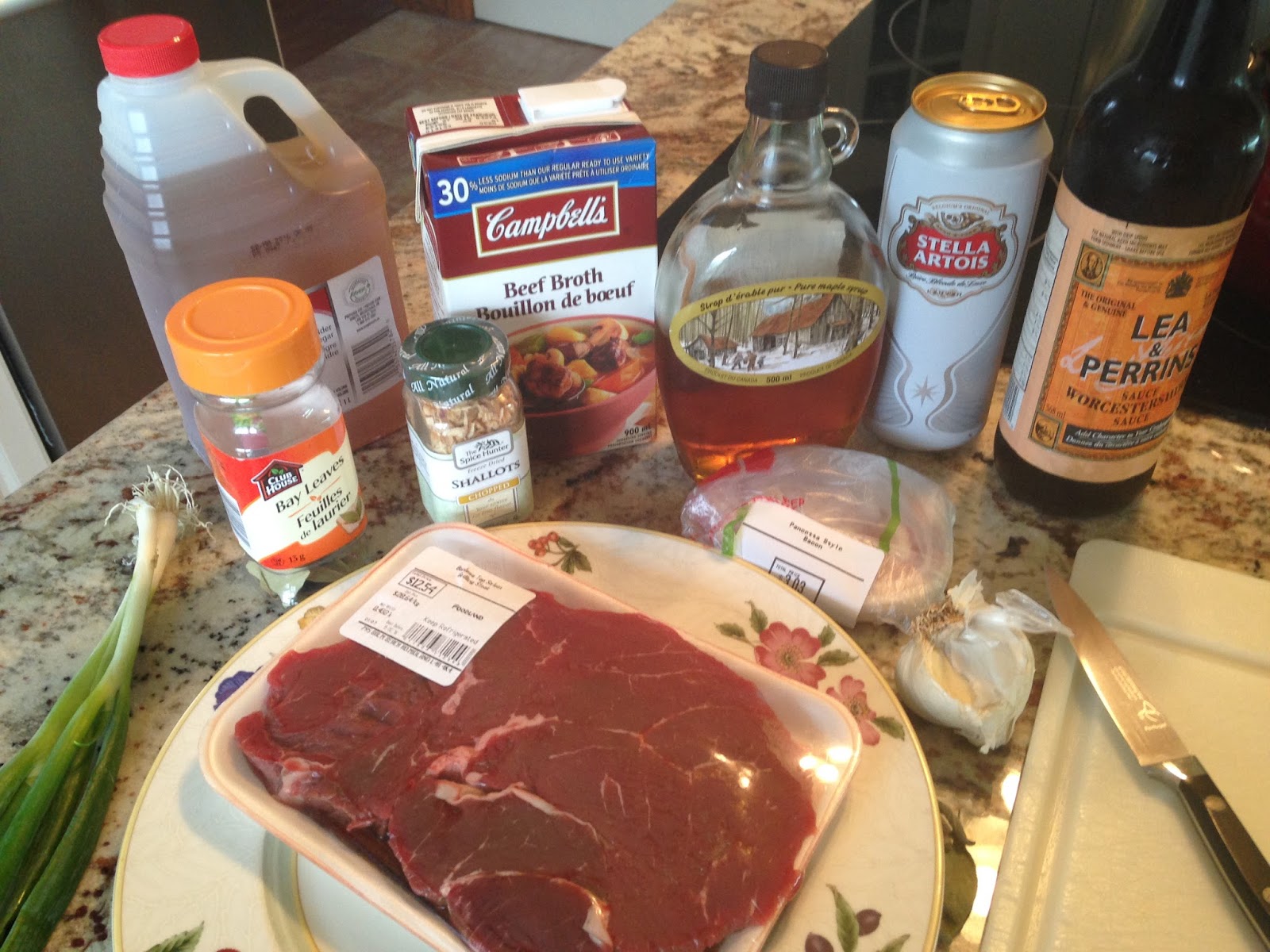 Beef Carbonnade in Beer and Mushroom Sauce