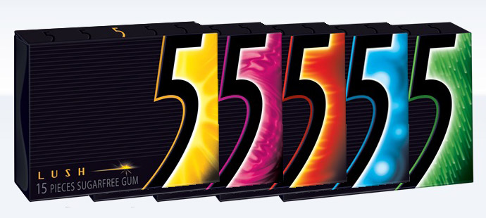 Pack 5 Gum