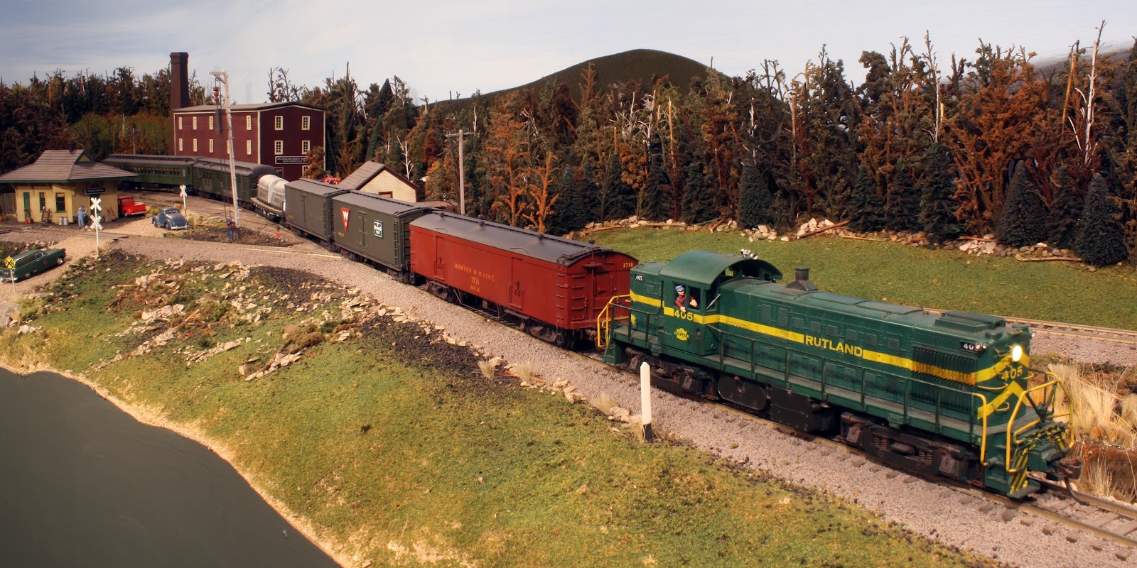 White River Division Rutland Ry. Milk Train Modeling