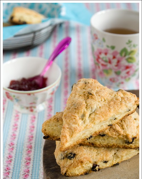 Berry Lovely Buttermilk Scones from Tartine cookbook