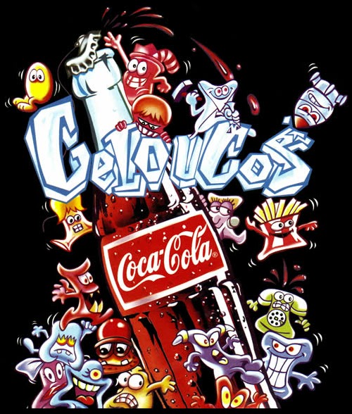 Geloucos Gelocósmicos Coca-cola