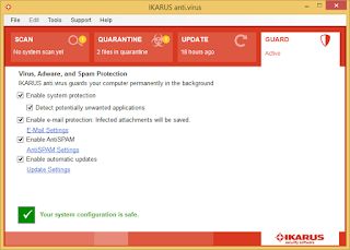 Ikarus Antivirus gratis Ikarus Antivirus gratis hispasoftware
