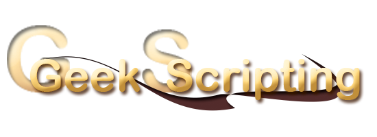 Geek Scripting