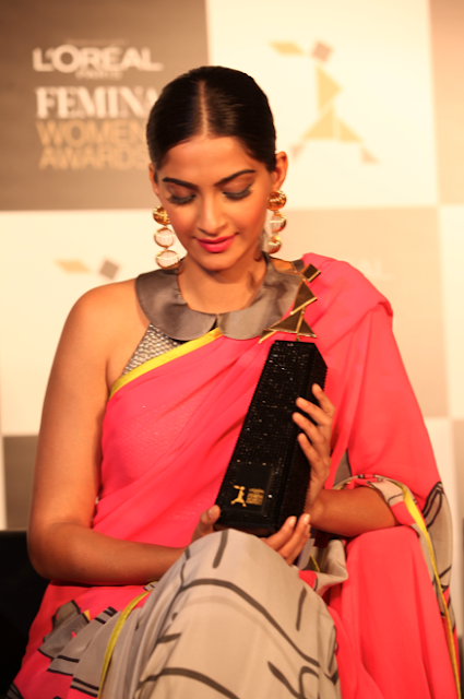 Sonam Kapoor at L'Oreal press conference