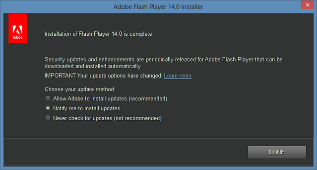adobe flash player download standalone installer