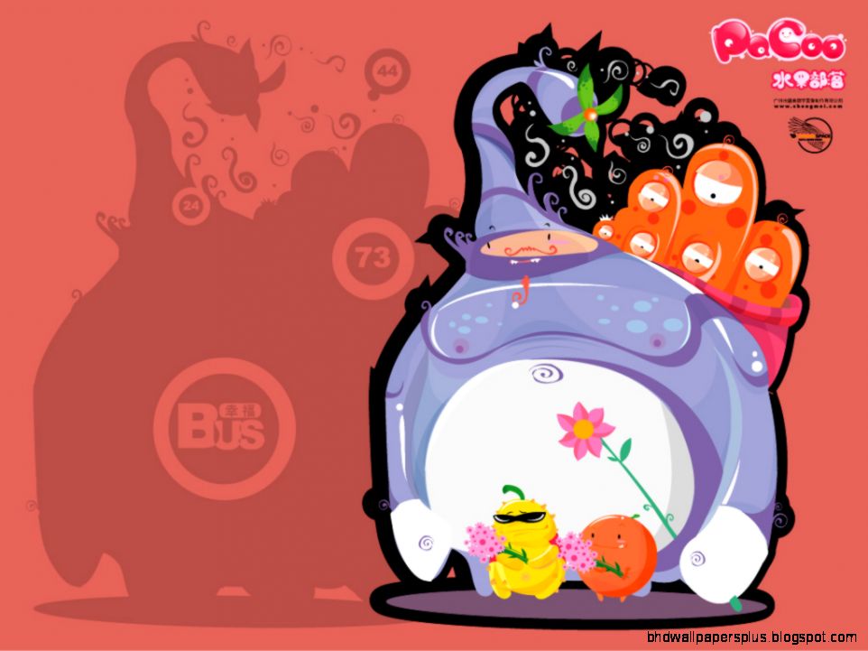 Funny Cartoon Fruit Character7 Funny Cartoon Fruit Character7