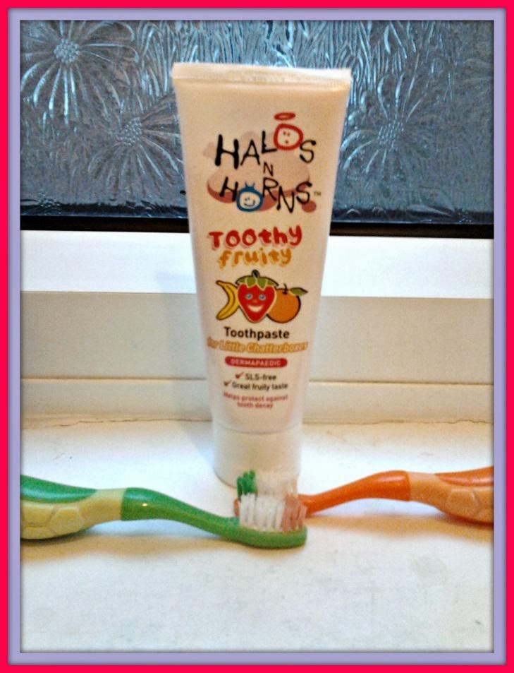 Hijacked By Twins Halos N Horns Toothy Fruity Toothpaste Review