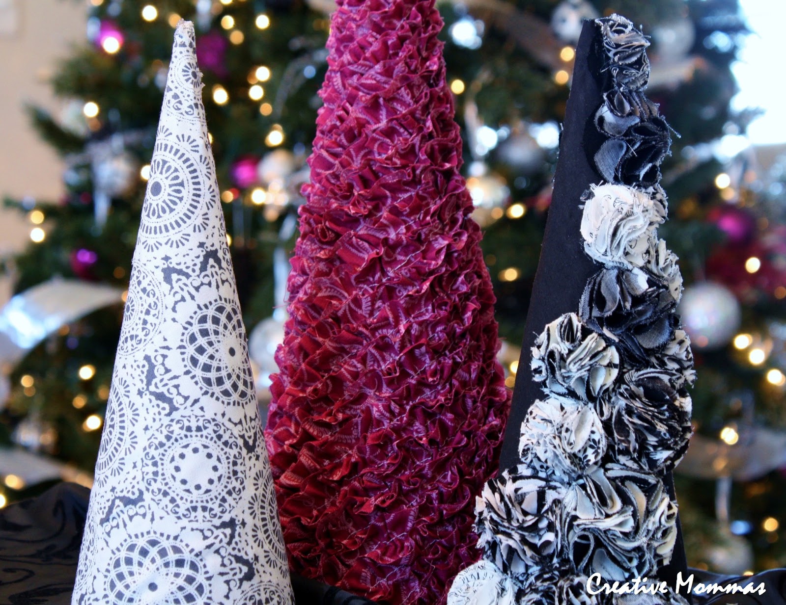 Creative Mommas Fabric Trees Tutorials