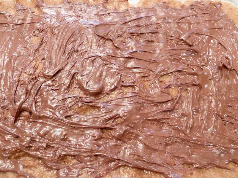 Cookin' Cowgirl Nutella Hazelnut Magic Bars