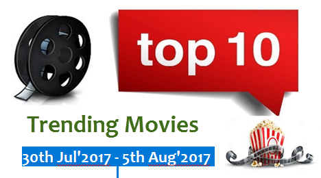 Top 10 trending English Movies Of the Week 30th Jul'2017-5th Aug'2017