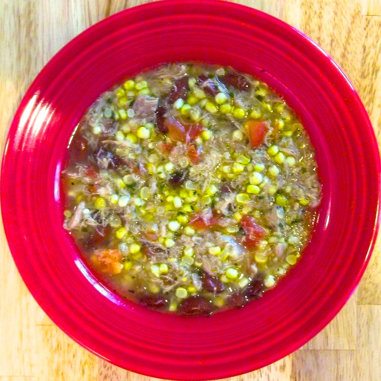 Stealthy Mom Chicken and Summer Corn Soup (gluten free, crock pot)