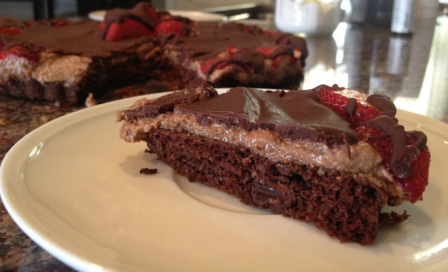 Chocolate Cake with Hazelnut spread