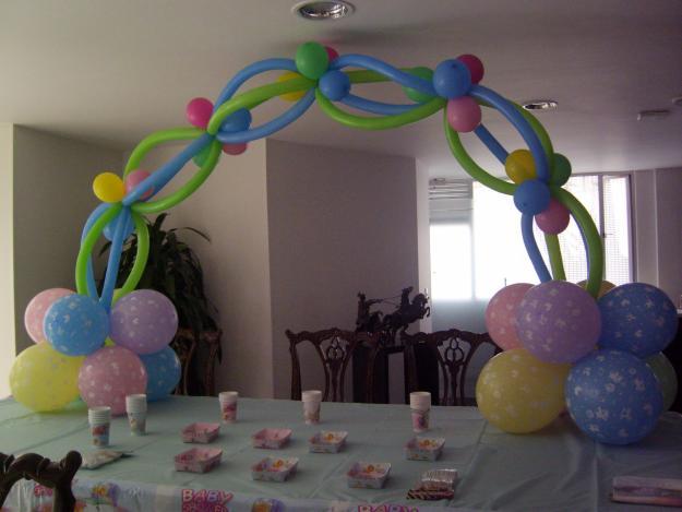 Decoración con globos para baby shower de niño - Imagui Decoración con globos para baby shower de niño - Imagui