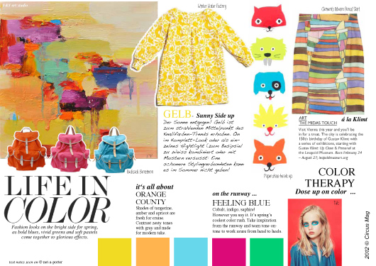 Trends to Watch: Fest der Farben - Life in Color!