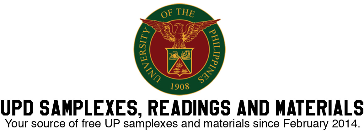 UPD Samplexes, Readings, and Materials