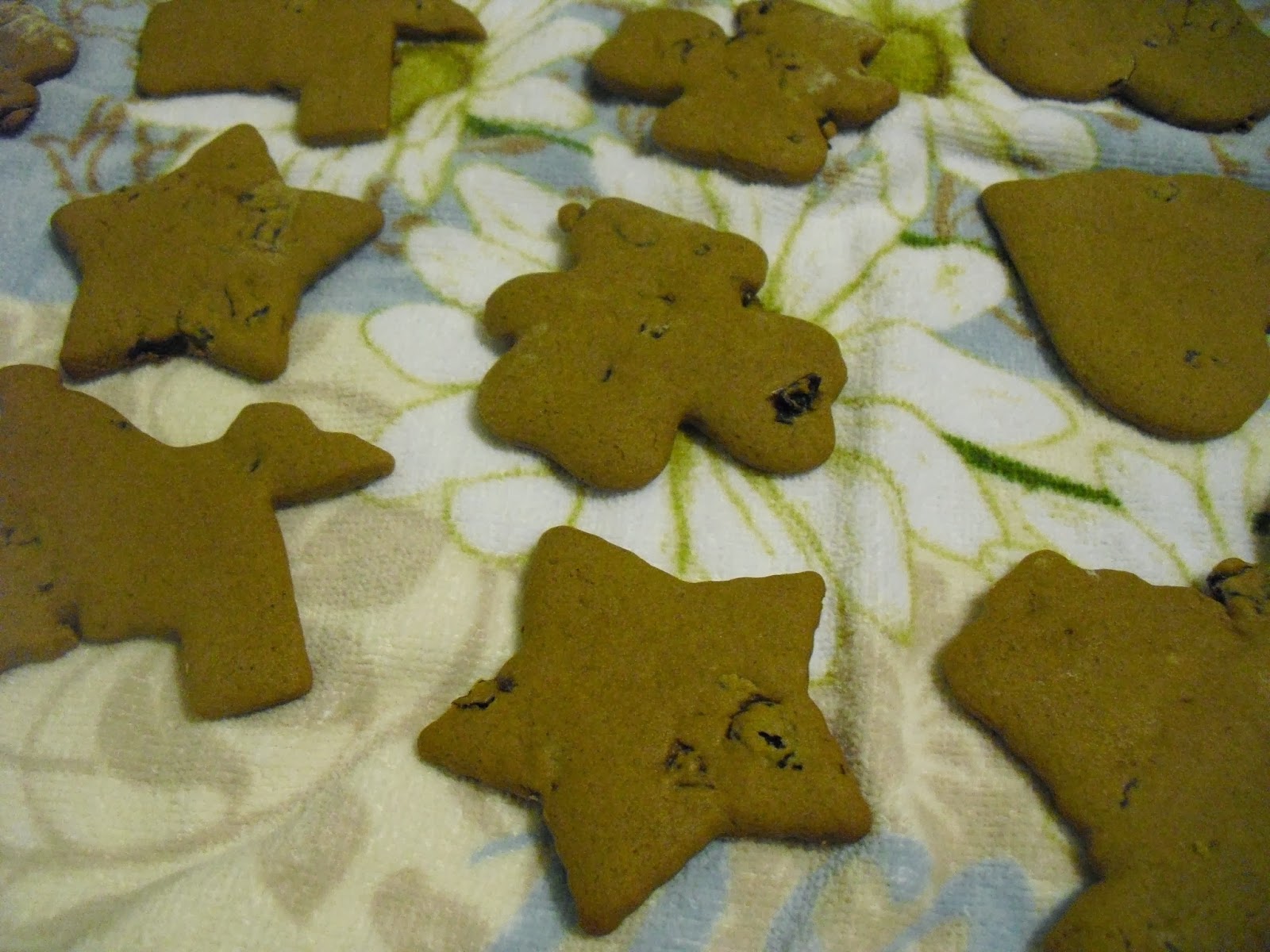 Somebody's Dinner HermitsMolasses Cookies with Raisins