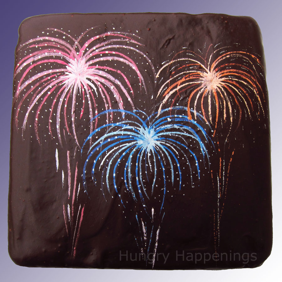 4th Of July Firework Brownie Patriotic Themed Desserts