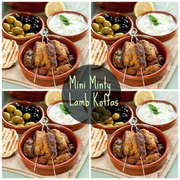 Mini Minty Lamb Koftas Midweek Dinner Recipe Idea
