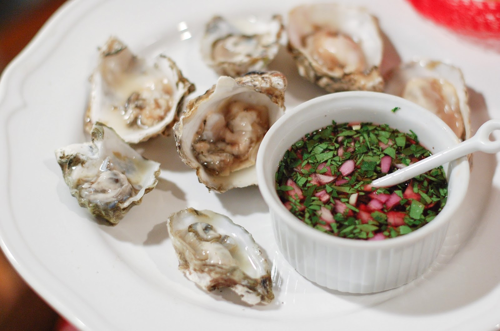 Reckless Abandon Red Wine Vinegar, Shallot and Cucumber