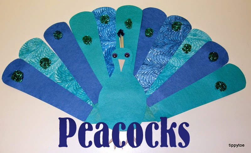 Tippytoe Crafts: Pretty Peacocks