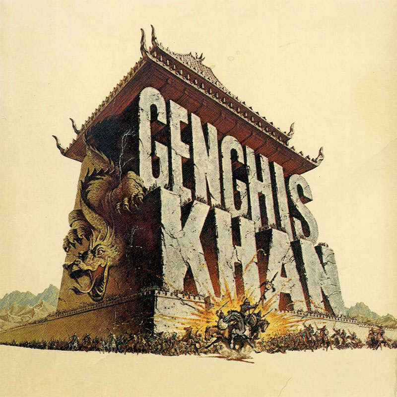 Genghis Khan (1965) Amazing Movie Posters