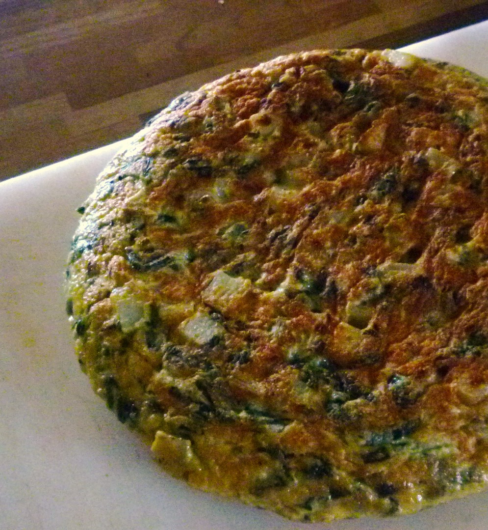 For Love of the Table New Potato & Kale Spanish Tortilla