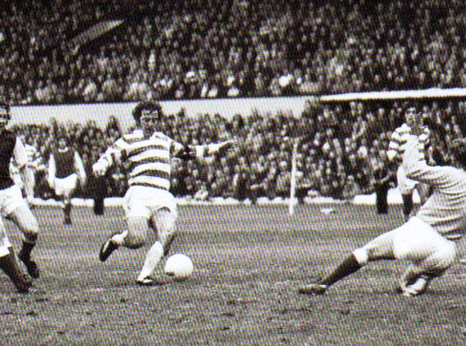 TWB22RELOADED Scottish League Cup 1974 Celtic Hibernian , Kenny in Glasgow