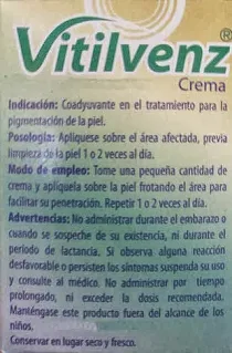 Vitilvenz para el vitiligo