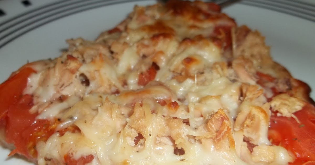 Tuna Melt Pizza (Pizza Style) wwpp=5 pt per 1/4 pie