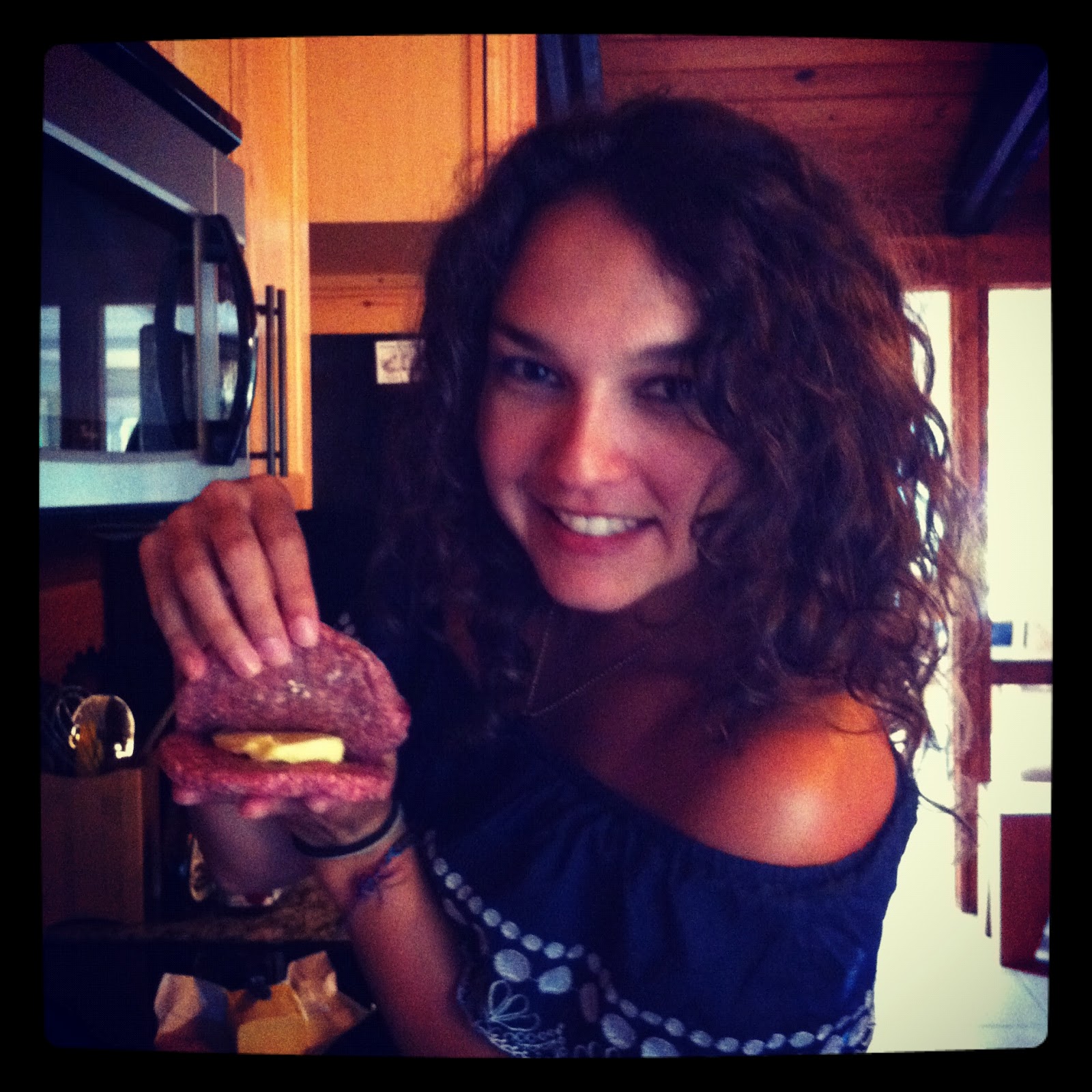 florida girl in dc Bacon Butter Burgers at the Beach