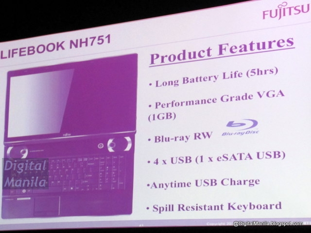 Digital Manila: Fujitsu Launches Lifebooks for Spring 2011