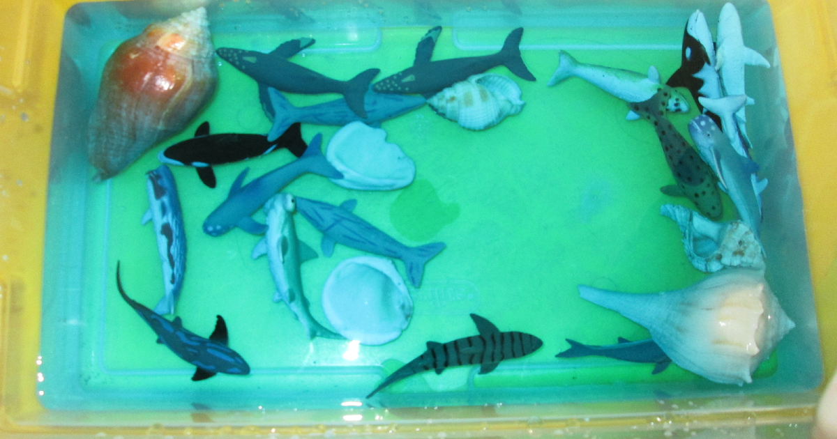 Raising Little Geniuses Ocean Water Play