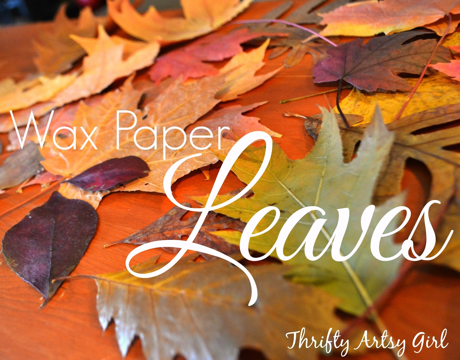 wax paper leaves wax paper leaves