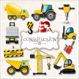 Imagenes de elementos de equipo de construccion ( clipart )
