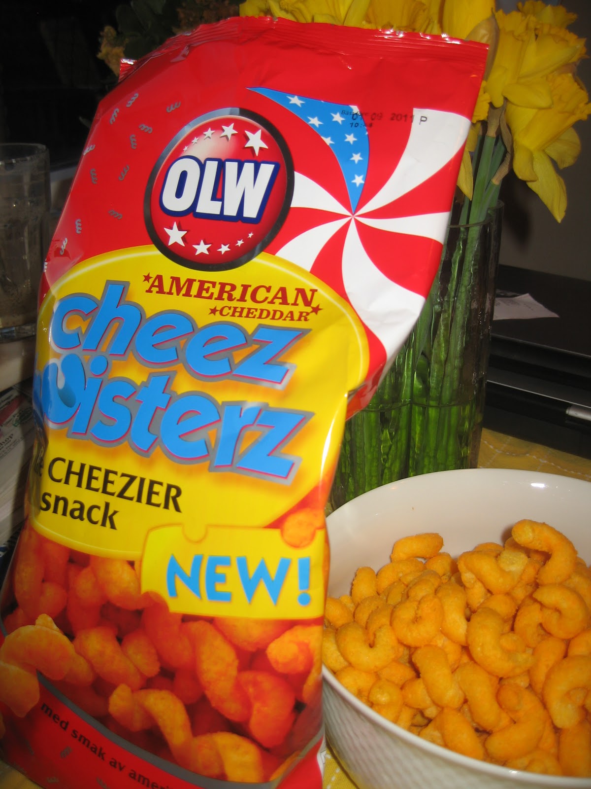 Mörk o Mat OLW American cheddar cheez twisterz