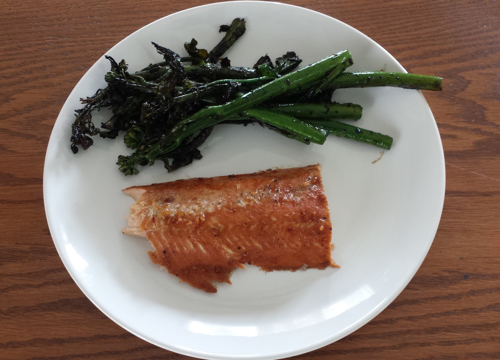 You have to cook it right Cedar Plank Trout With a Soy Ginger Glaze