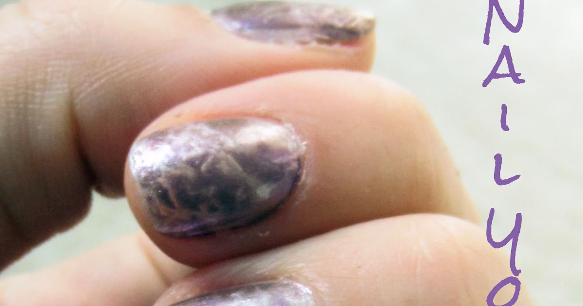 Nail Yourself Week 8 Cling Wrap Technique