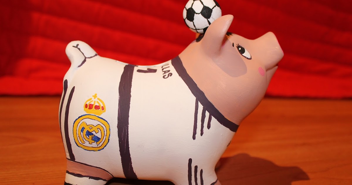 CERDIBANCA Hucha cerdito Real Madrid