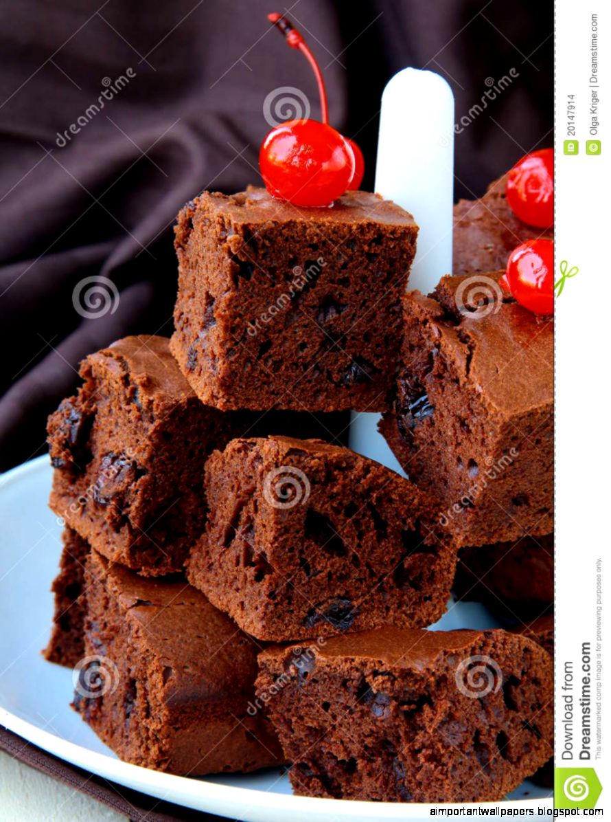 Brwonies Chocolate Cake With Cherry Inspiration Wallpapers Brwonies Chocolate Cake With Cherry Inspiration Wallpapers