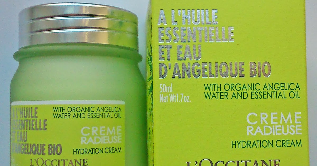Katherine Audrey Beauty L'Occitane's Angelica Hydration Face Cream £30