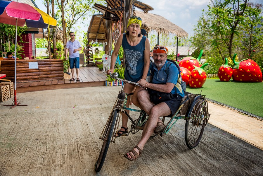 Прибытие в Пай, начало следующего дня.